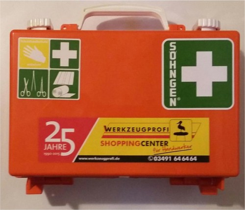 Werkzeugprofi Wittenberg sponsert Erste-Hilfe Koffer
