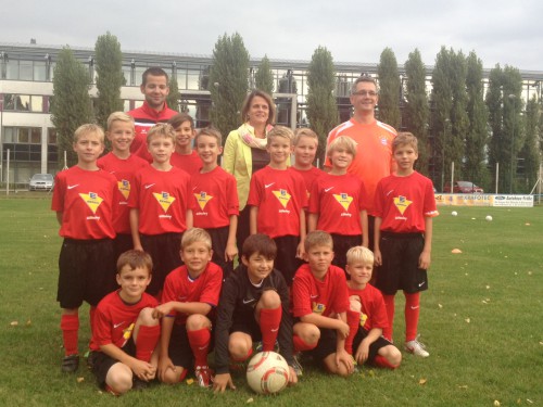 Neuer Trikotsatz für die E-Jugend