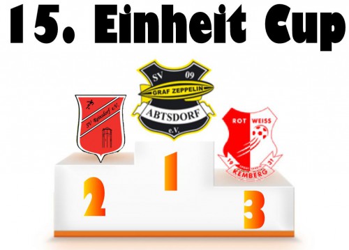 Die Grafen aus Abtsdorf gewinnen den 15. Einheit Cup