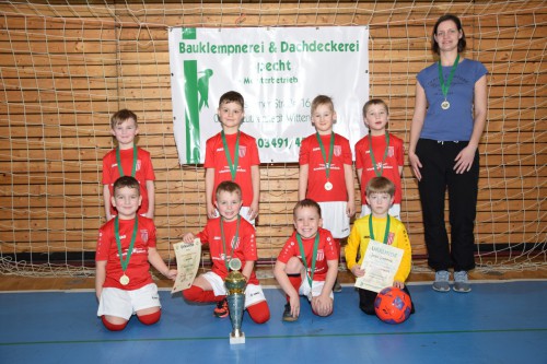 Bambinis belegen 5. Platz bei den Hallenkreismeisterschaften