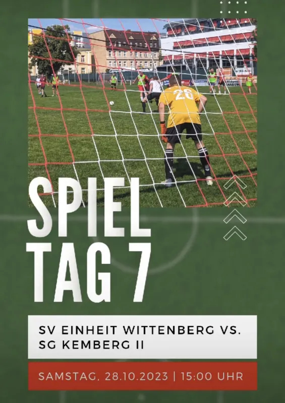 Einheit empfängt die Kemberger Landesliga-Reserve