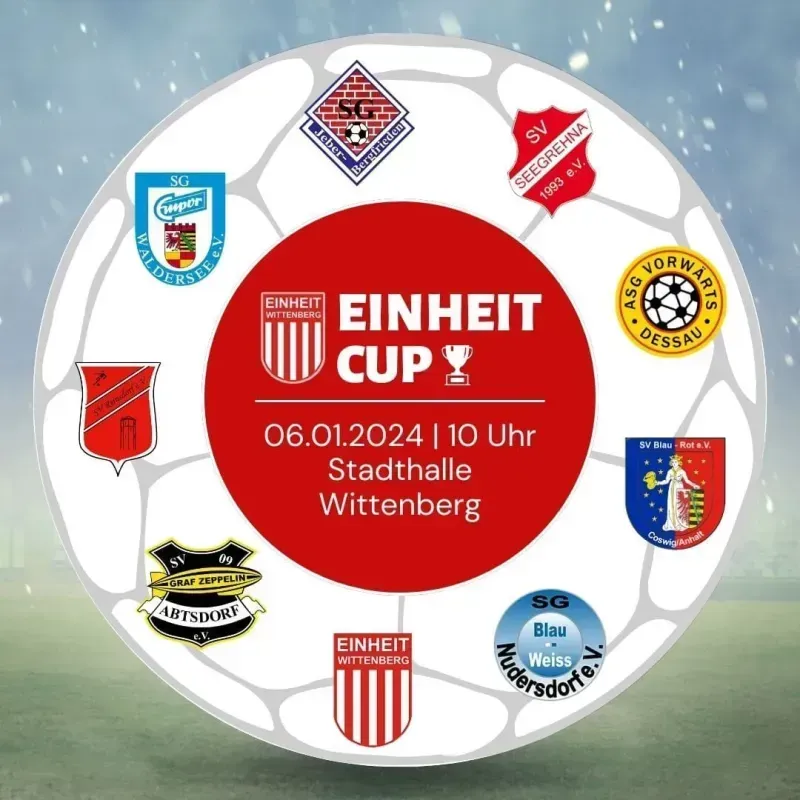 Überraschungssieger SV Reinsdorf beim Einheit-Cup 2024