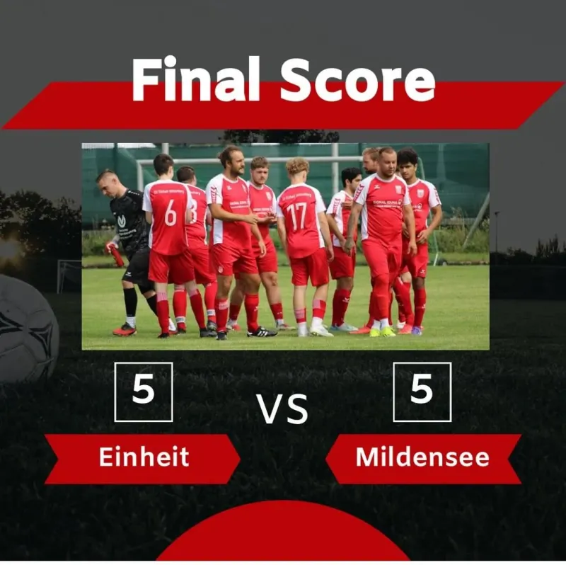 Wieder ein torreiches Unentschieden - so langsam wird es unheimlich...