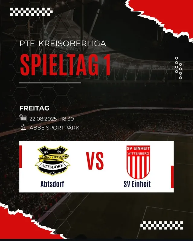 Das Abenteuer Kreisoberliga beginnt für unsere Jungs am Freitagabend in Abtsdorf