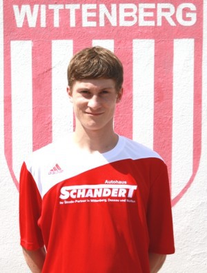 Marvin Kühn beim ersten Training