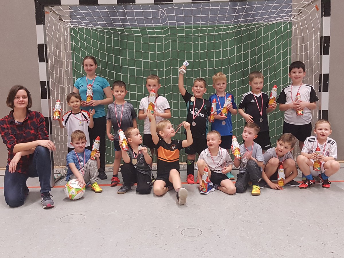 Weihnachtsmann zu Gast bei den "Größten"