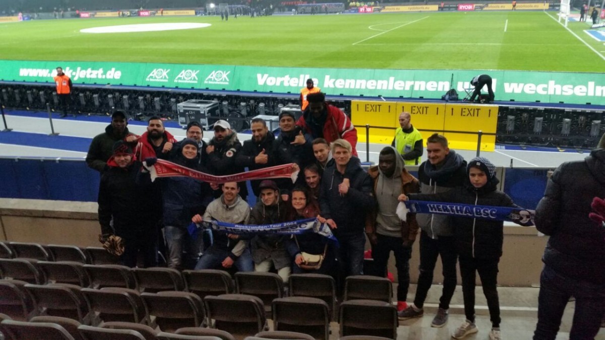 SV Einheit Wittenberg zu Besuch im Berliner Olympiastadion
