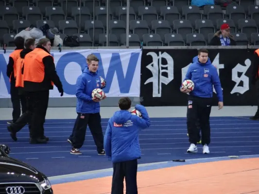 Einheit Wittenberg bringt Hertha glück