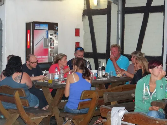 Zelten auf dem Einheitplatz 22/23.08.2015
