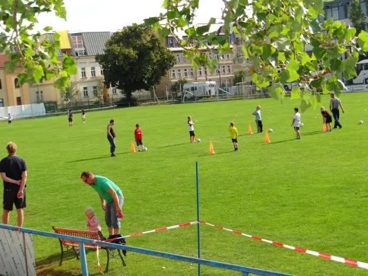 Zelten auf dem Einheitplatz 22/23.08.2015