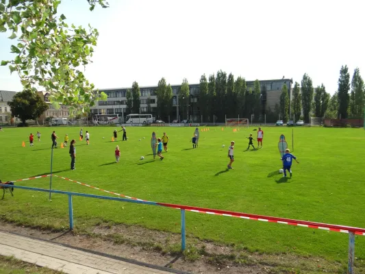 Zelten auf dem Einheitplatz 22/23.08.2015