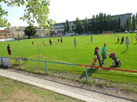 Zelten auf dem Einheitplatz 22/23.08.2015