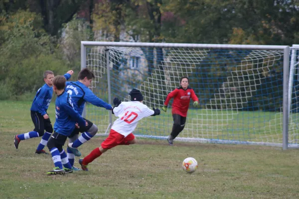 18.10.2020 Blau-Weiß Nudersdorf vs. JSG Lutherkicker